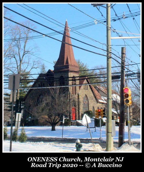 Oneness Church, Montclair NJ, Northwest NJ Road Trip 2020,  A Buccino 