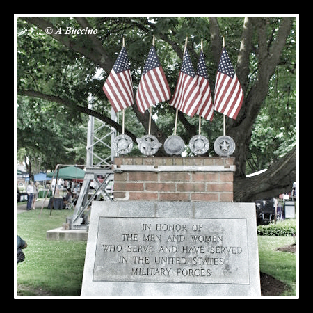 Armed Service Memorial, Willoughby Ohio,  A Buccino 