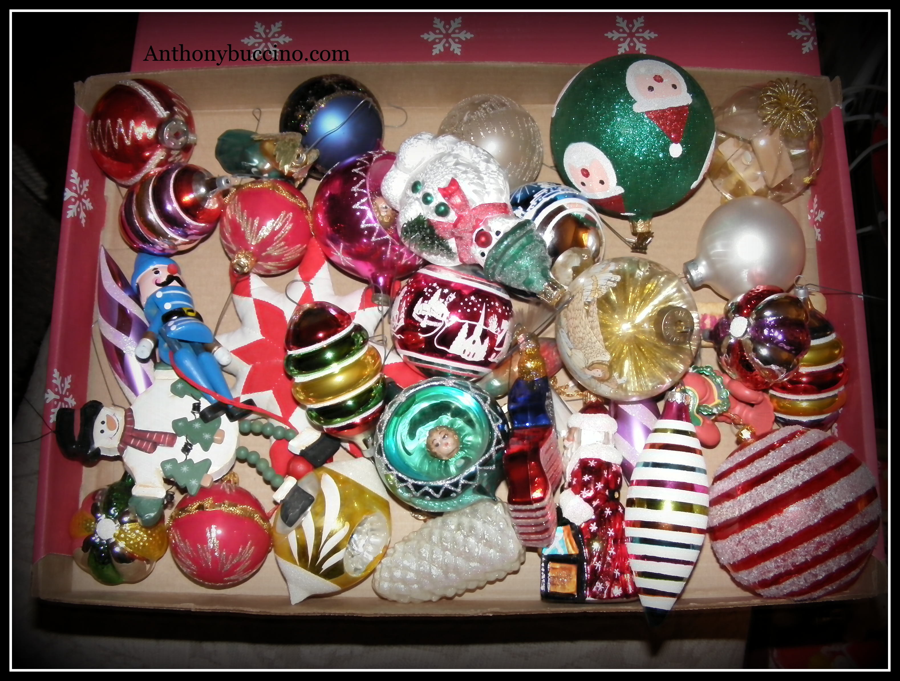 Christmas Tree Ornaments, to hang or not to hang - by Anthony Buccino Copyright  2009 