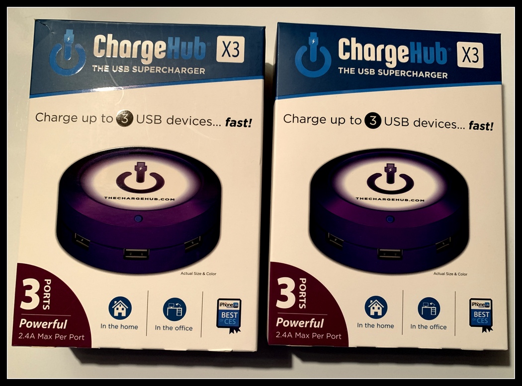 Charge three thingies at the same time with USB SUPER charger
