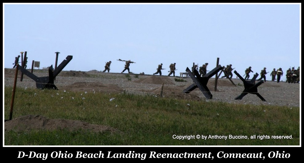 D-Day Ohio, Beach Landing, photo by Anthony Buccino