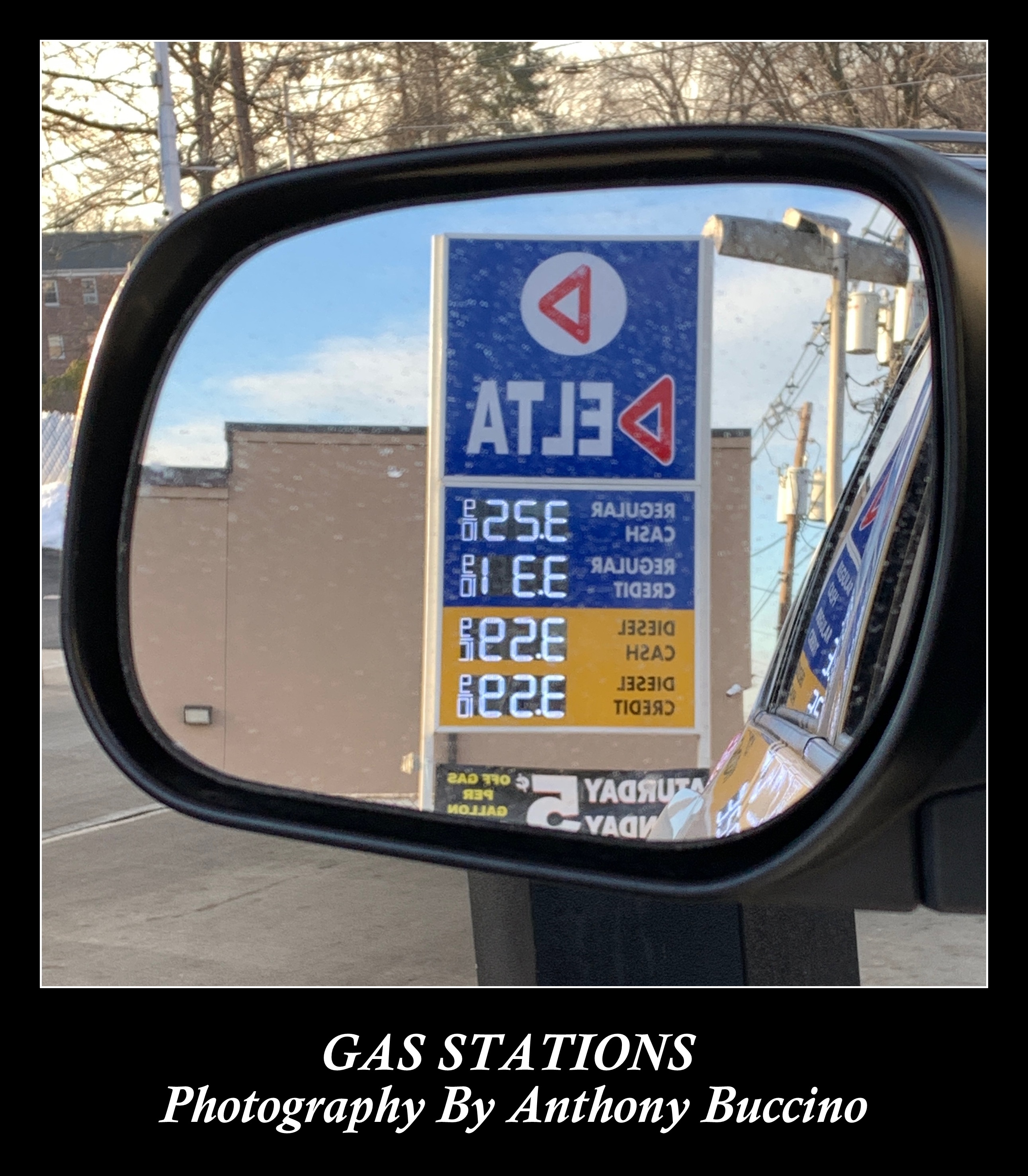 Print Cover; GAS STATIONS Phototgraphy by Anthony Buccino