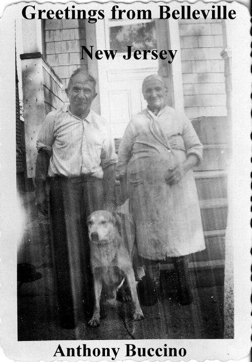 That porch behind them, on Gless Avenue in Belleville, N.J. 