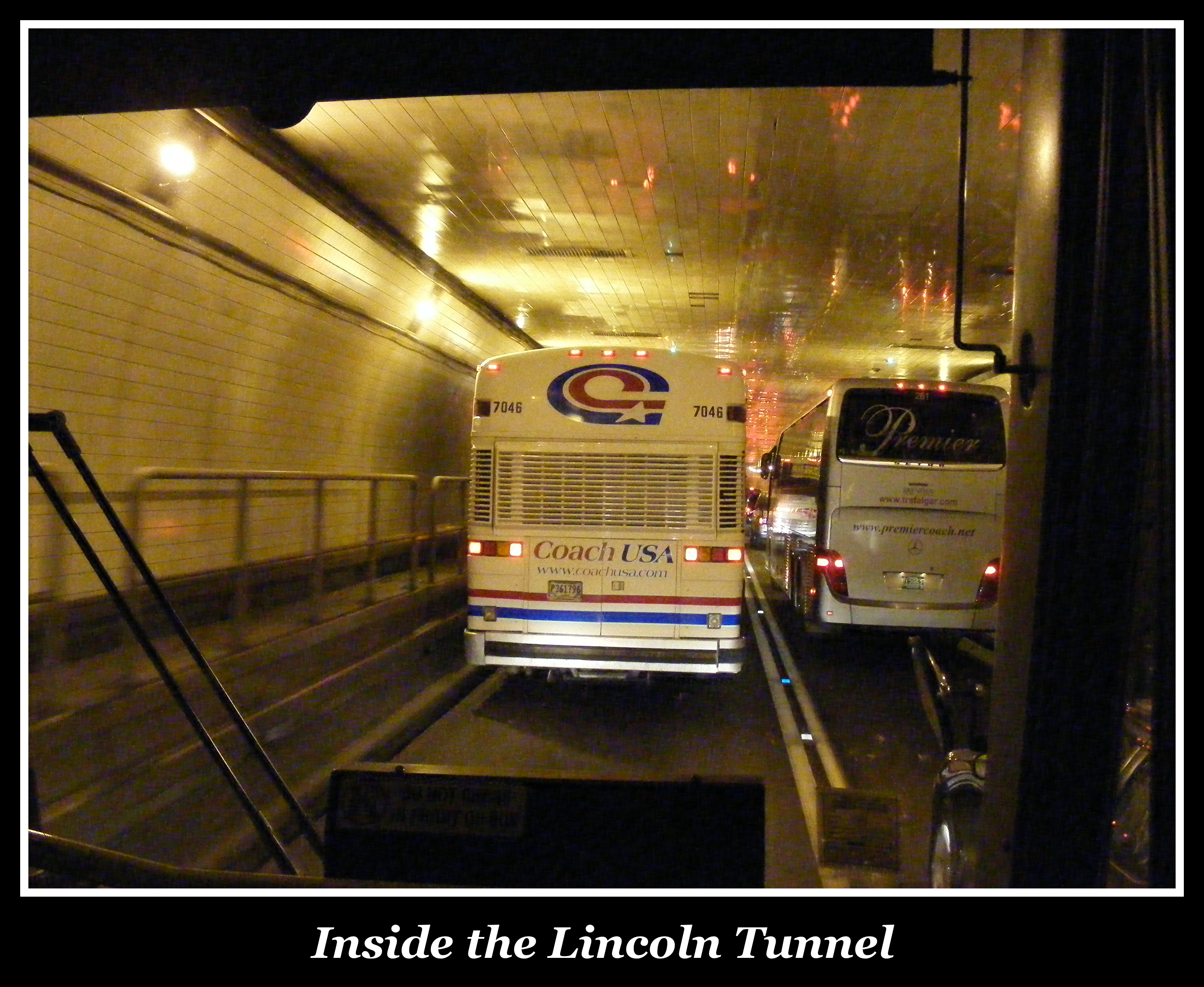Inside the Lincoln Tunnel - photo by Anthony Buccino