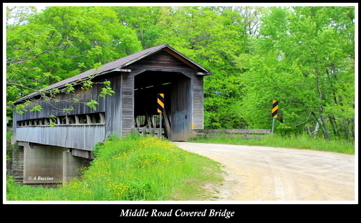 Century Bridge, Middle Road Covered Bridge, Conneaut, Ashtabula County