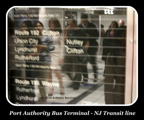 PABT NJ Transit Commuters Endure Delays- photo Anthony Buccino