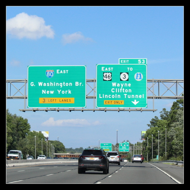 I-80, NJ Road Trip: On The Road Again, July 2023,  A Buccino 