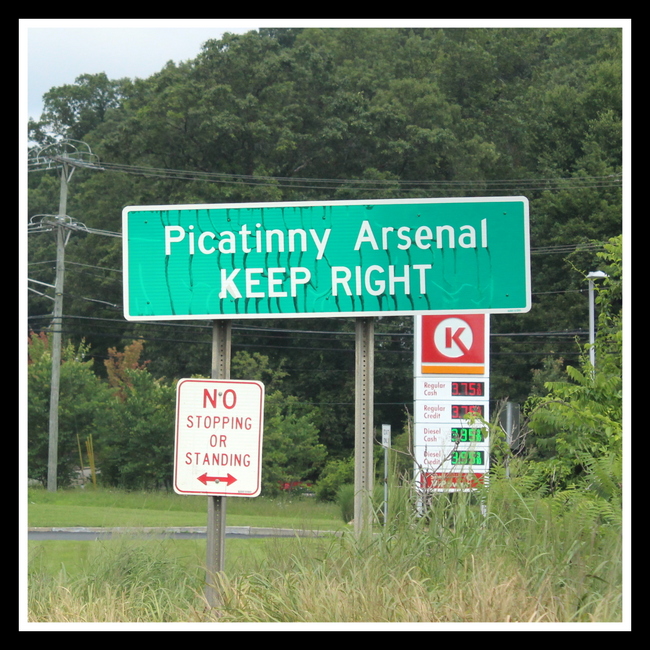 Picatinny Arsenal, Northwest NJ Road Signs,  Anthony Buccino 