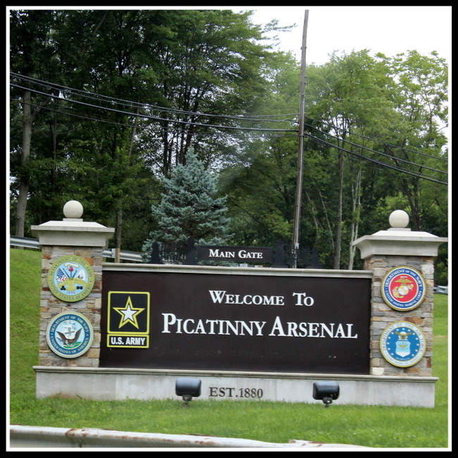 Picattiny Arsenal, welcome, Northwest NJ Road Signs,  Anthony Buccino 