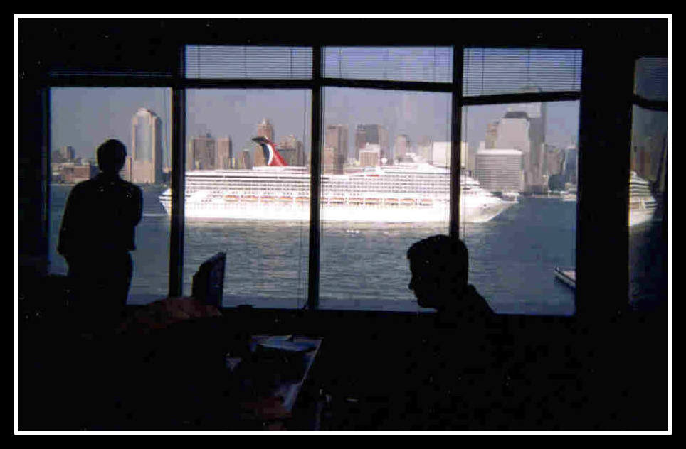 Hudson River Cruise Ship, Jersey City NJ, Photo by Anthony Buccino.