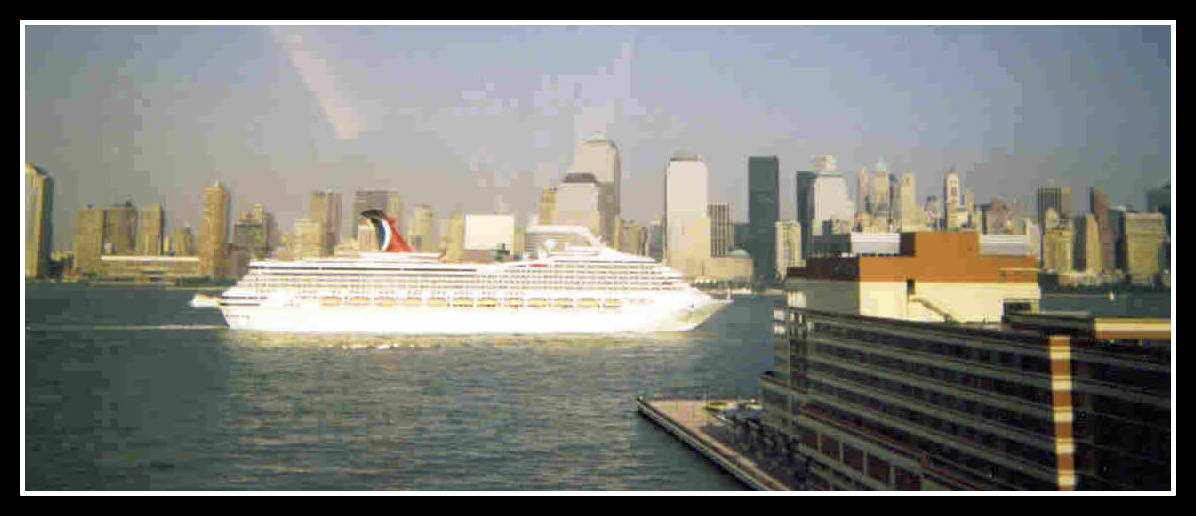 Hudson River Cruise Ship, Jersey City NJ, Photo by Anthony Buccino