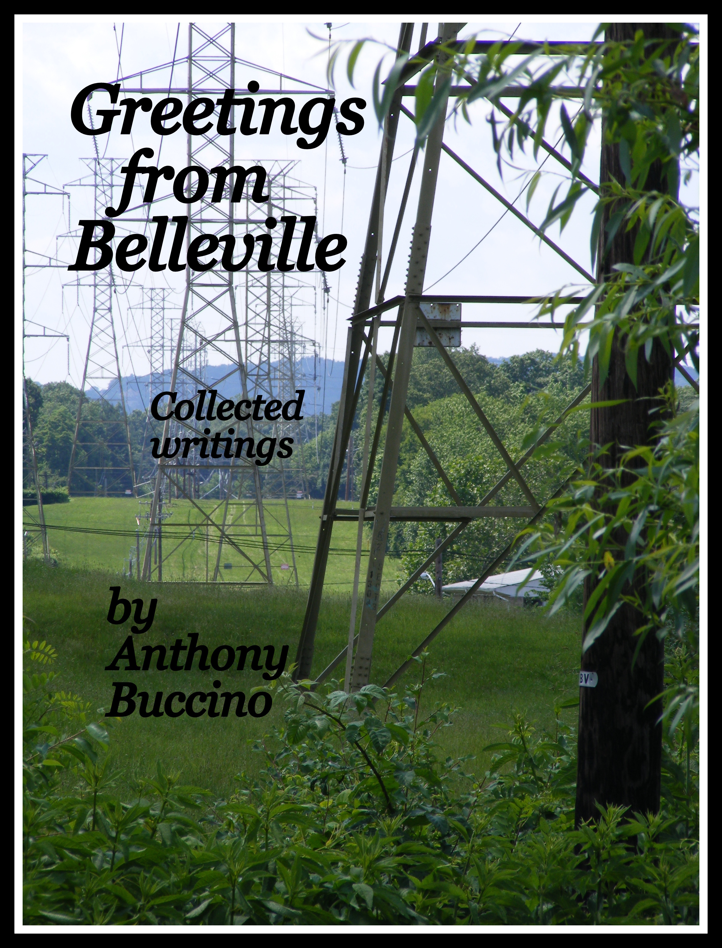 Greetings From Belleville, N.J. - Collected writings by Anthony Buccino