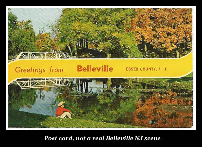 Greetings from Belleville - post card