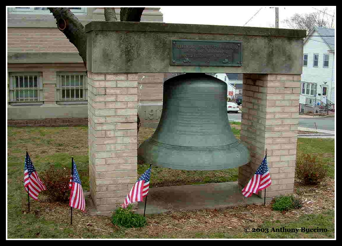 Memorial Fireman Bell, Belleville NJ,  A Buccino