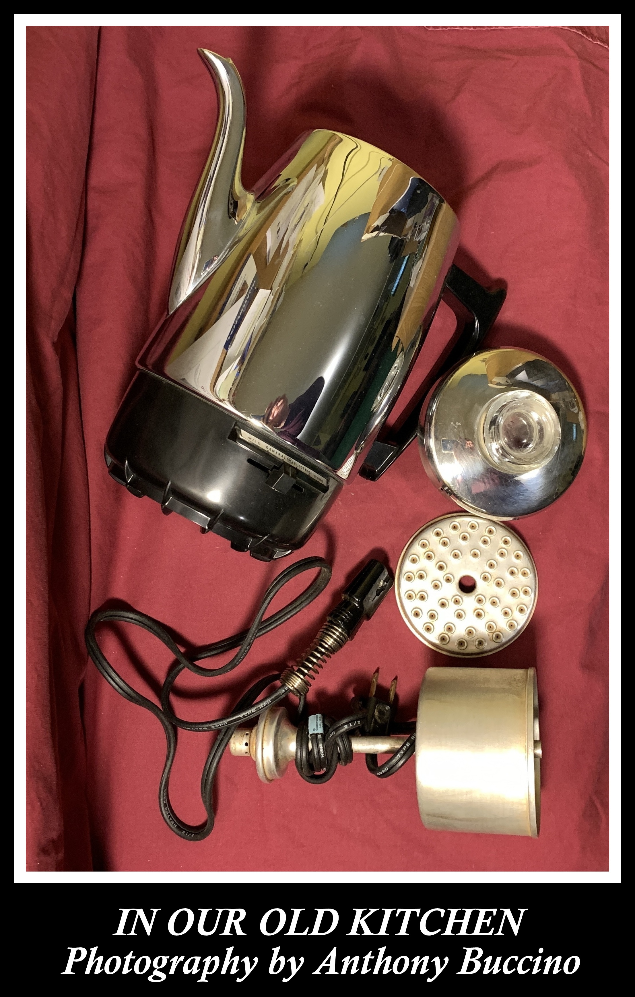 Photography: IN OUR OLD KITCHEN Photography by Anthony Buccino, utensils, coffee pots, spatulas, slicers