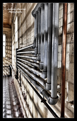 Fort Hancock Museum jail at Sandy Hook NJ by Anthony Buccino, May 2024