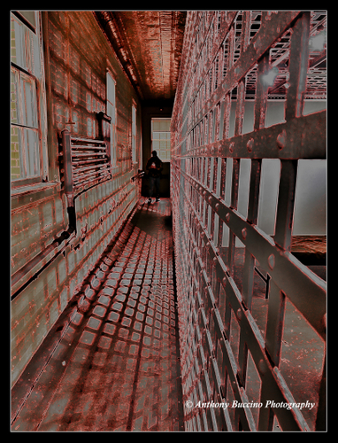 Fort Hancock Museum jail by Anthony Buccino, May 2024