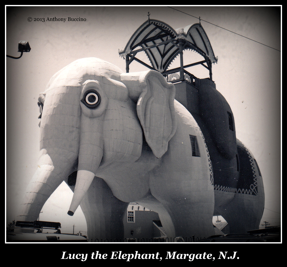 the Margate Elephant, Iconic tourist magnet, Jersey Shore by Anthony Buccino