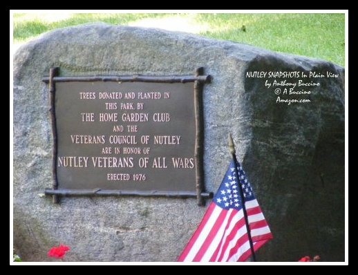 Memorial to Nutley Veterans of All Wars - by Anthony Buccino