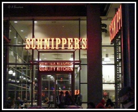 Schnipper's Quality Kitchen, street photo, New York City, Night Photography, © Anthony Buccino