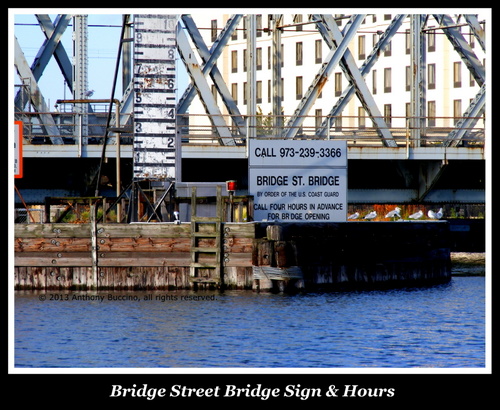 Bridge Street Bridge, Passaic River, Newark-Harrison NJ - photo Anthony Buccino