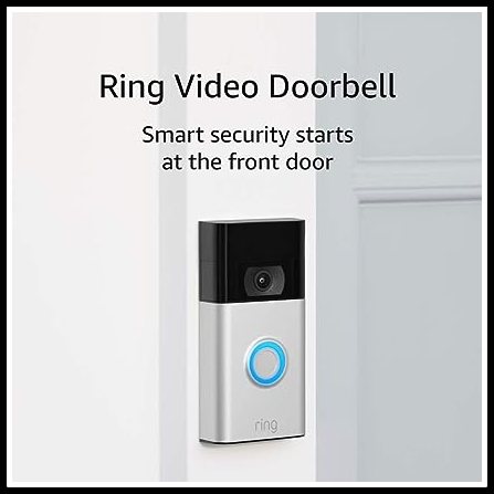 Ring Video Doorbell, Smart Security starts at the front door
