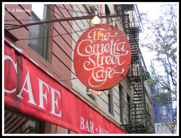 The Cornelia Street Cafe, Greenwich Village, NYC, 2009 © A Buccino 