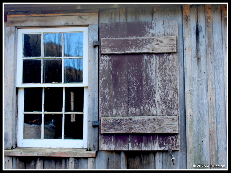 WATERLOO WINDOW, Waterloo Village, Essex Photo Club Top Award Sept 2024, Year End Honorable Mention, Anthony Buccino