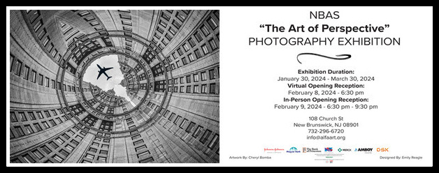 NBAS The Art of Perspective photography exhibition, New Brunswick NJ Jan-March 2024